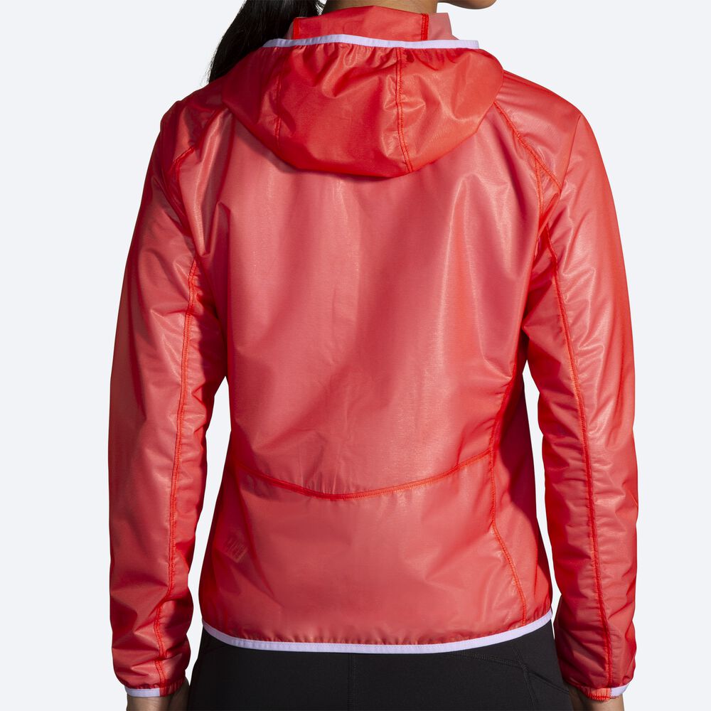 Chaquetas Brooks All Altitude Mujer Rojas/Moradas Gris | Ecuador-48761