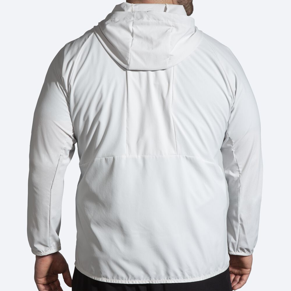 Chaquetas Brooks Canopy Hombre Blancas | Ecuador-12045