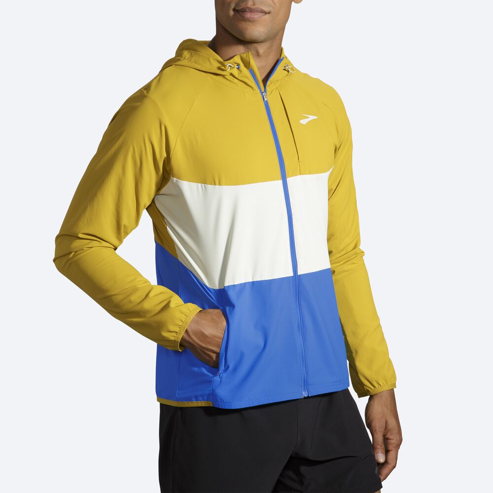 Chaquetas Brooks Canopy Hombre Doradas/Naranjas | Ecuador-76405