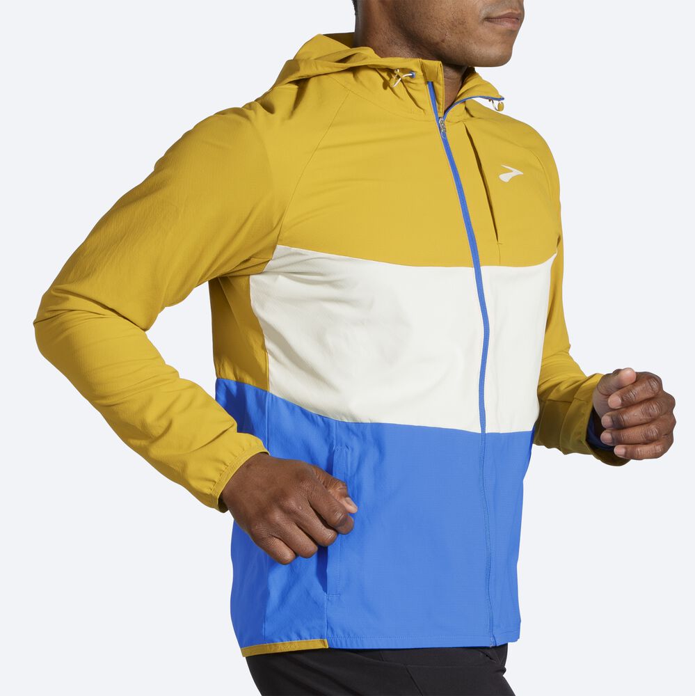 Chaquetas Brooks Canopy Hombre Doradas/Naranjas | Ecuador-76405