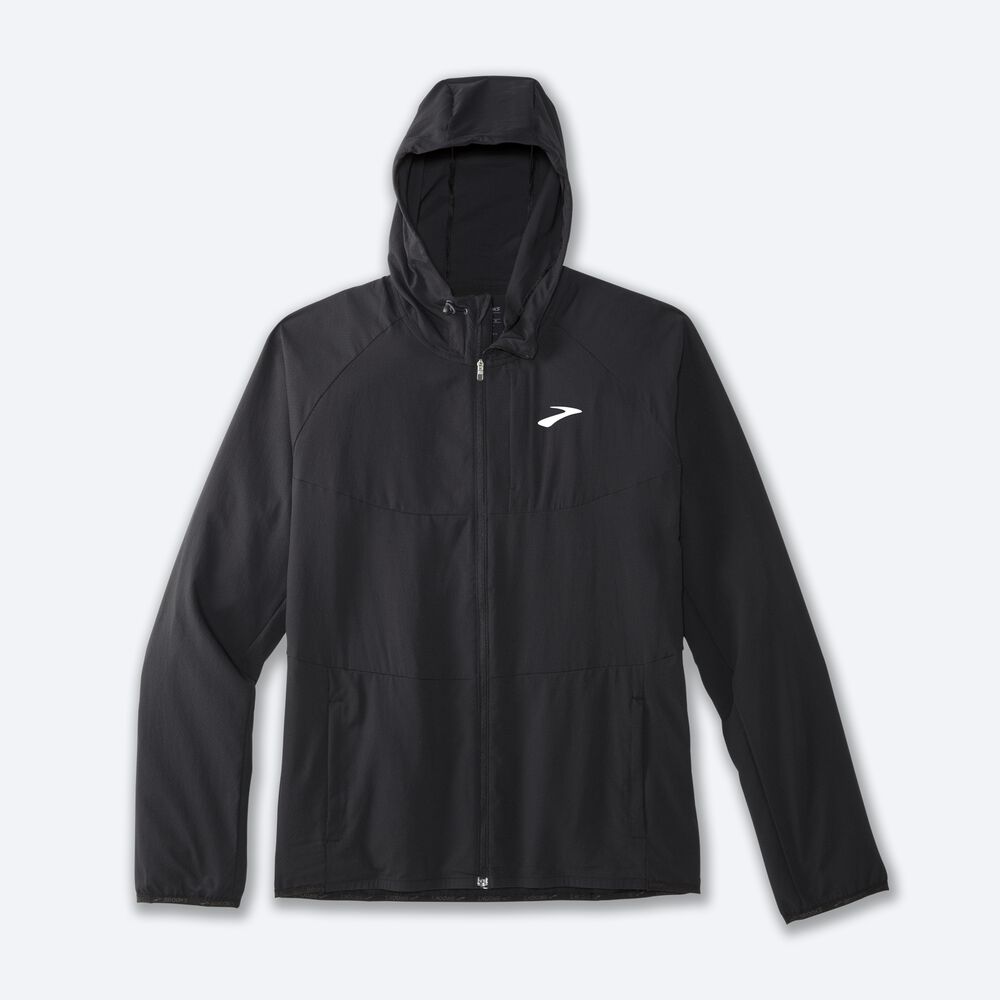 Chaquetas Brooks Canopy Hombre Negras | Ecuador-39068