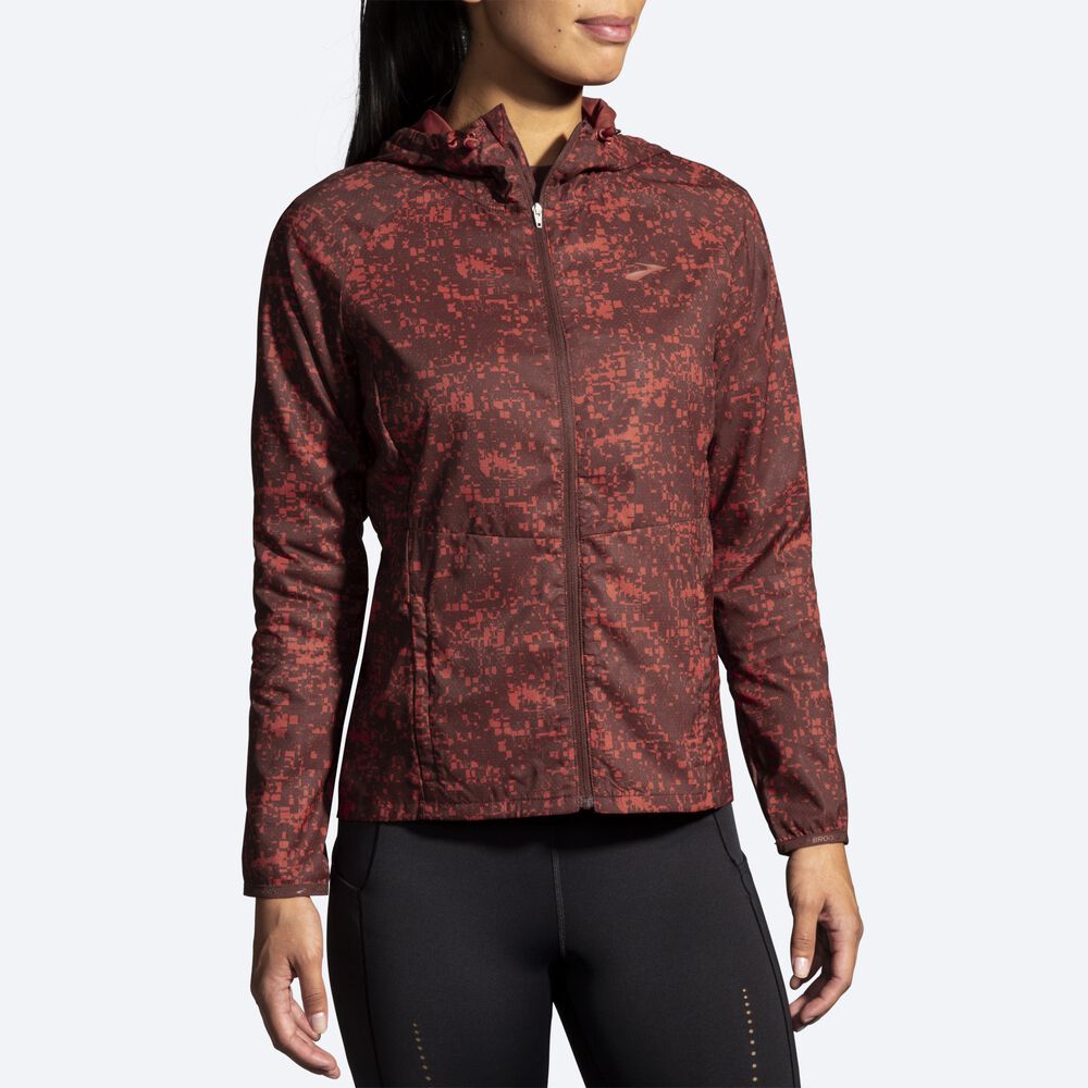 Chaquetas Brooks Canopy Mujer Chocolate | Ecuador-67802