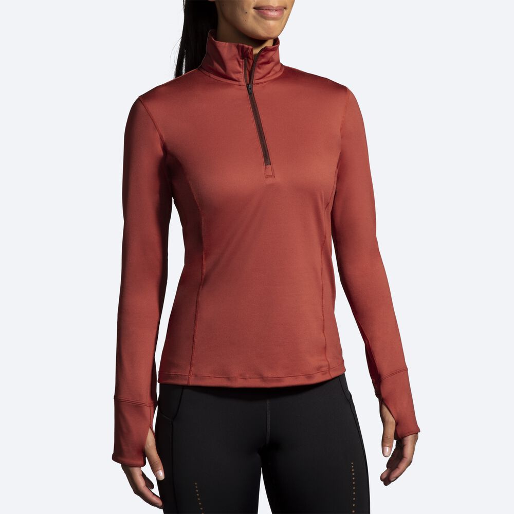 Chaquetas Brooks Dash 1/2 Zip Mujer Cobra | Ecuador-10986