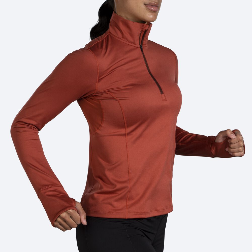 Chaquetas Brooks Dash 1/2 Zip Mujer Cobra | Ecuador-10986