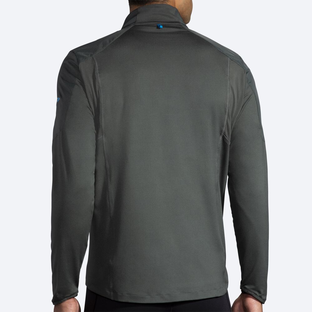 Chaquetas Brooks Fusion Híbrido Hombre Gris Oscuro | Ecuador-85630