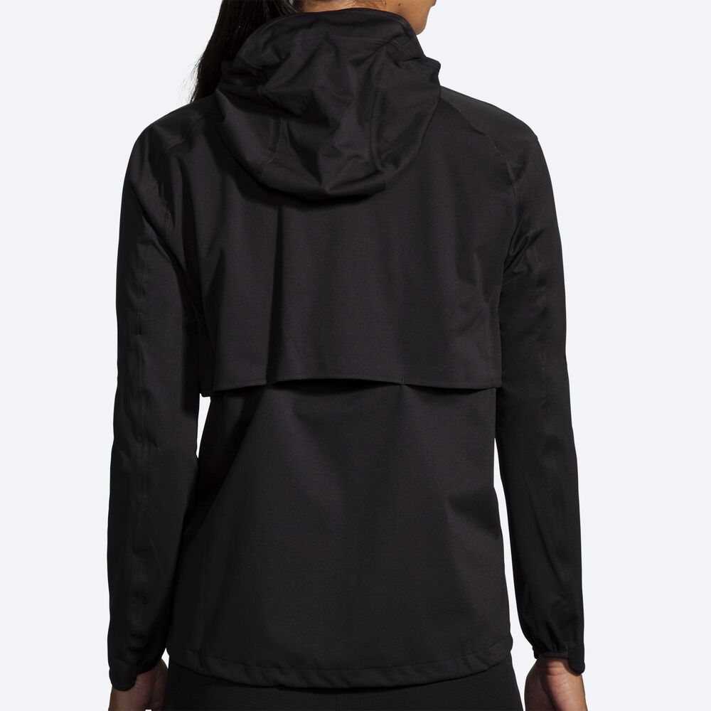 Chaquetas Brooks High Point Waterproof Mujer Negras | Ecuador-20639