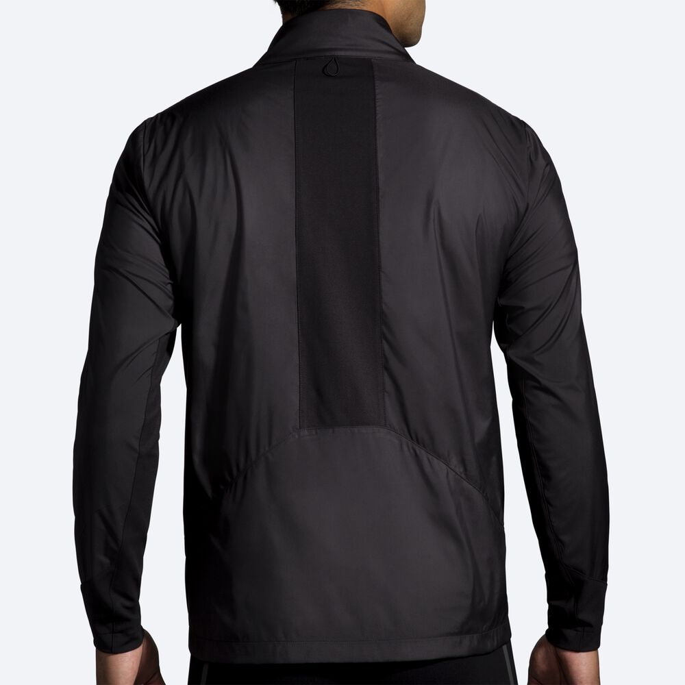 Chaquetas Brooks Shield Híbrido 2.0 Hombre Negras | Ecuador-24971