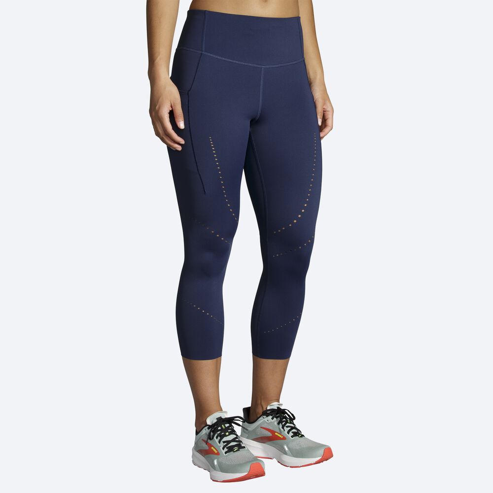 Mallas Brooks Method 3/4 Tight Mujer Azul Marino | Ecuador-71028