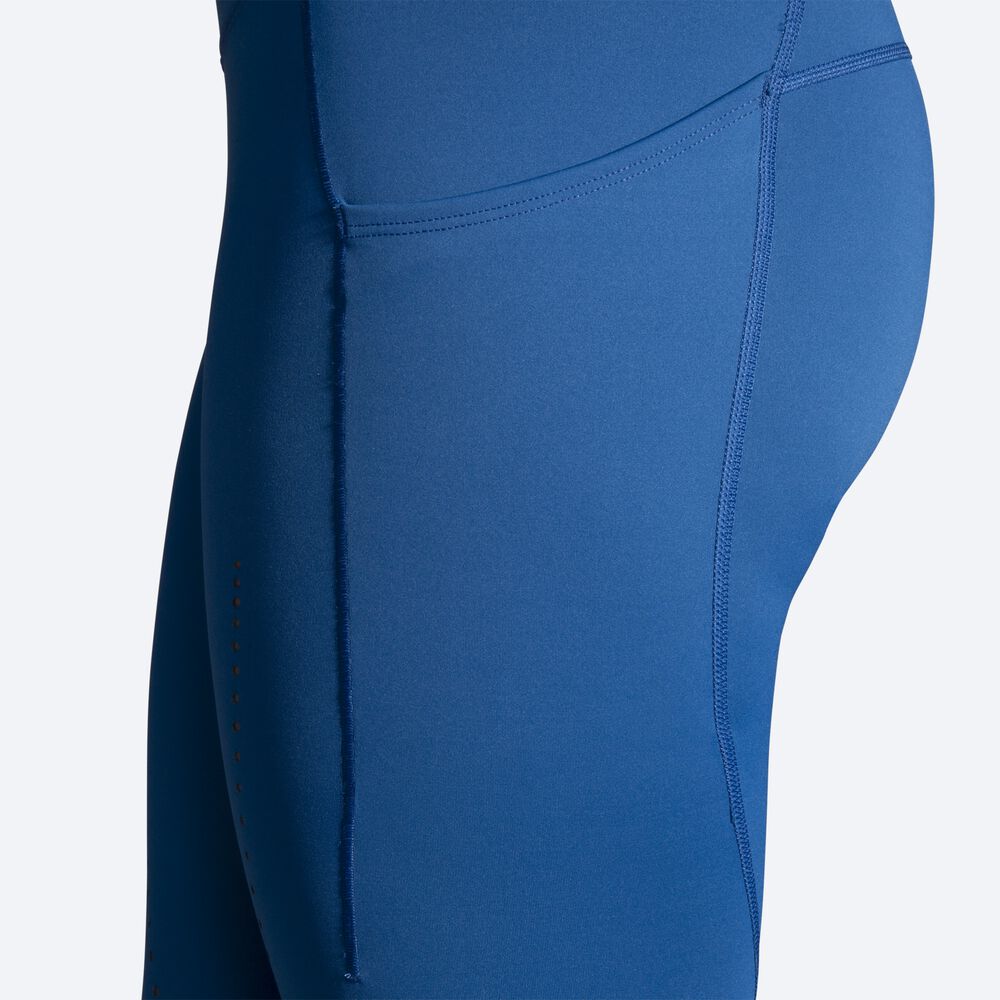 Mallas Brooks Method 3/4 Tight Mujer Azules Gris | Ecuador-94620