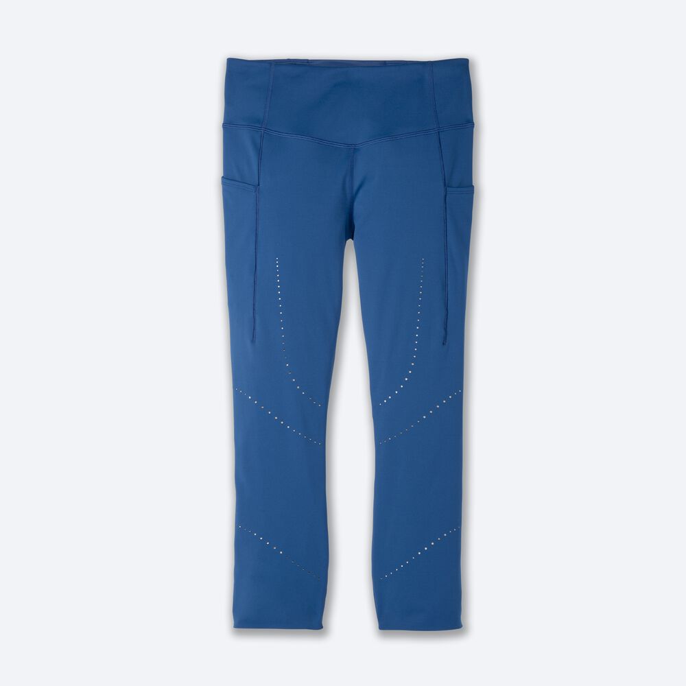 Mallas Brooks Method 3/4 Tight Mujer Azules Gris | Ecuador-94620