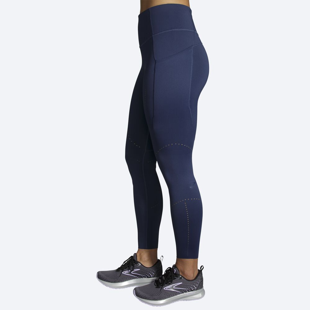 Mallas Brooks Method 7/8 Tight Mujer Azul Marino | Ecuador-45902