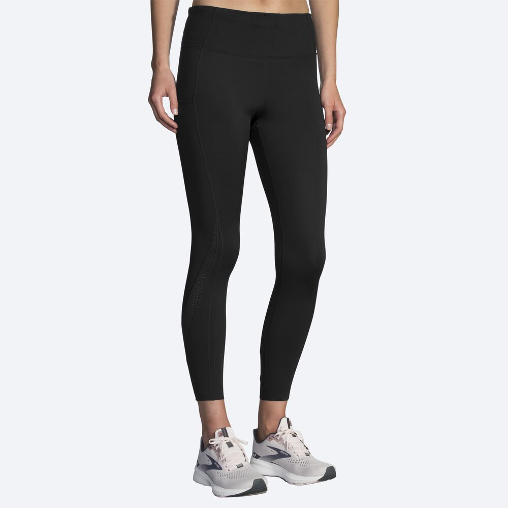 Mallas Brooks Method 7/8 Tight Mujer Negras | Ecuador-48715