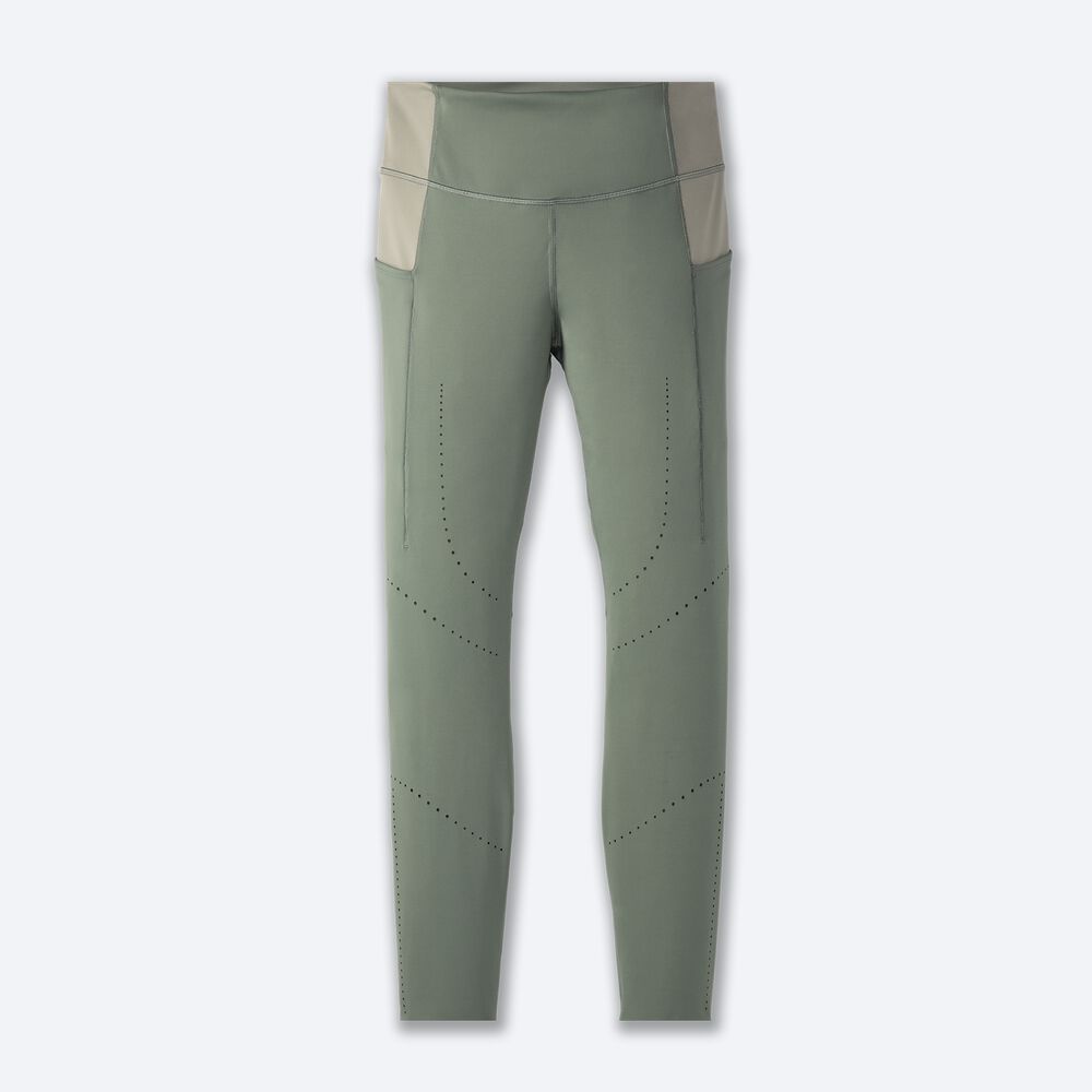 Mallas Brooks Method 7/8 Tight Mujer Verde | Ecuador-45831