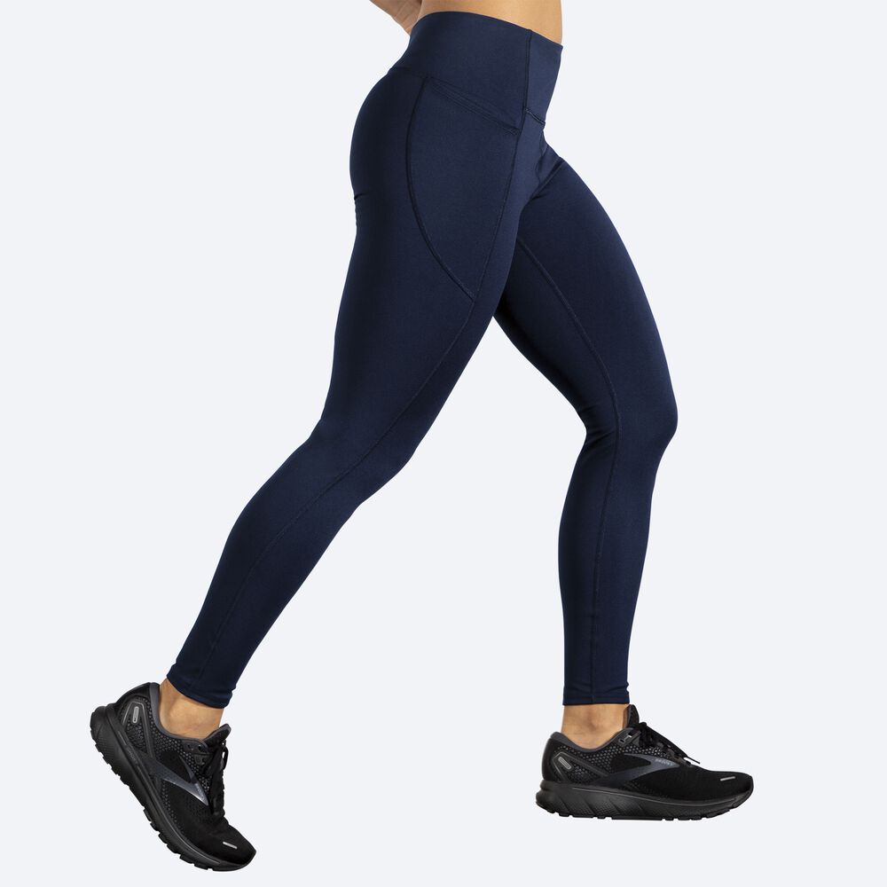 Mallas Brooks Moment Tight Mujer Azul Marino | Ecuador-02758