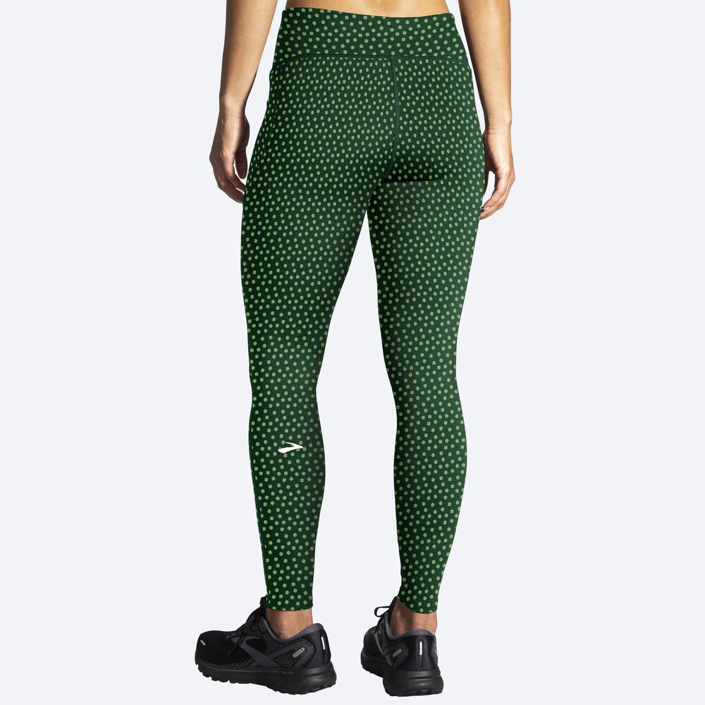 Mallas Brooks Moment Tight Mujer Verde | Ecuador-82510