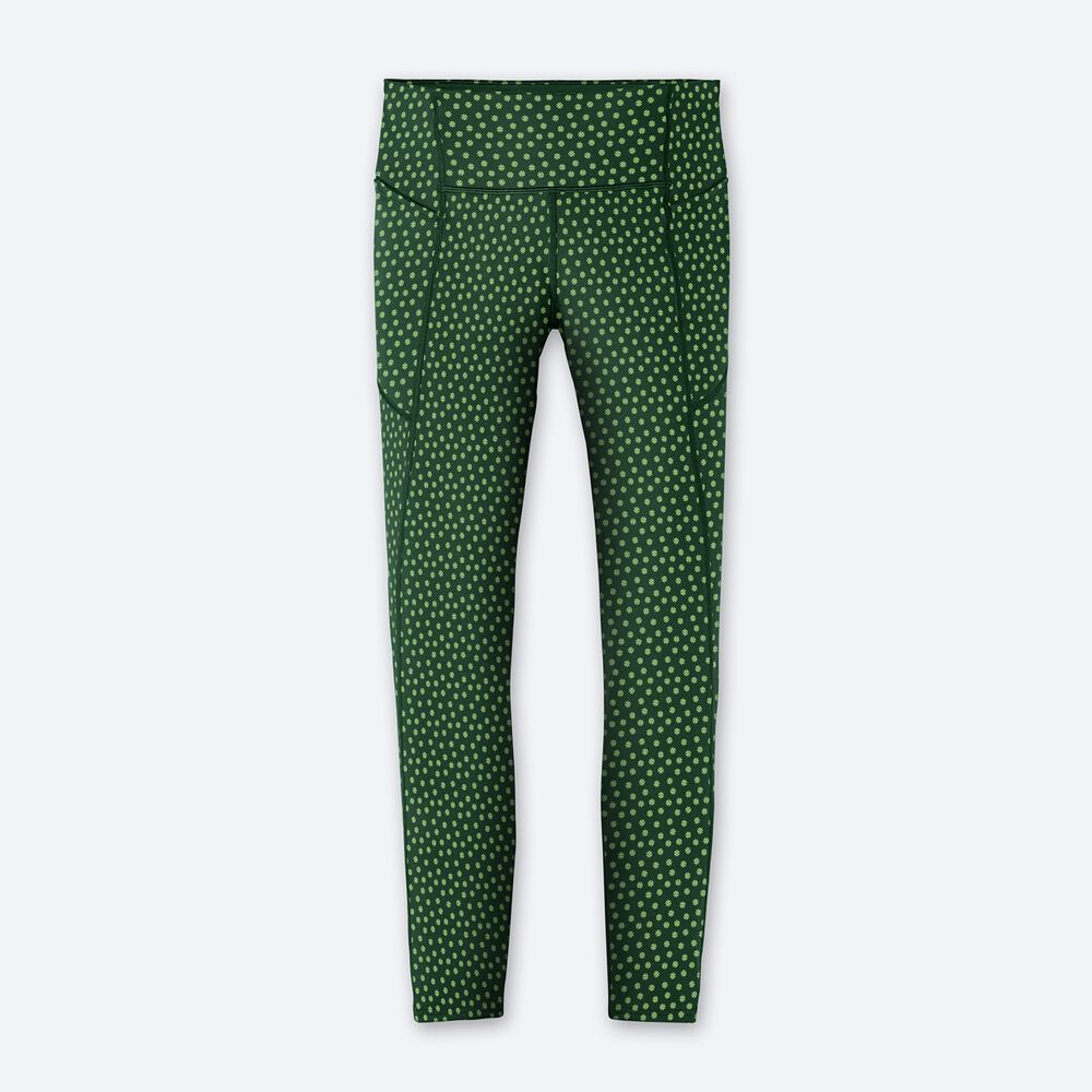 Mallas Brooks Moment Tight Mujer Verde | Ecuador-82510