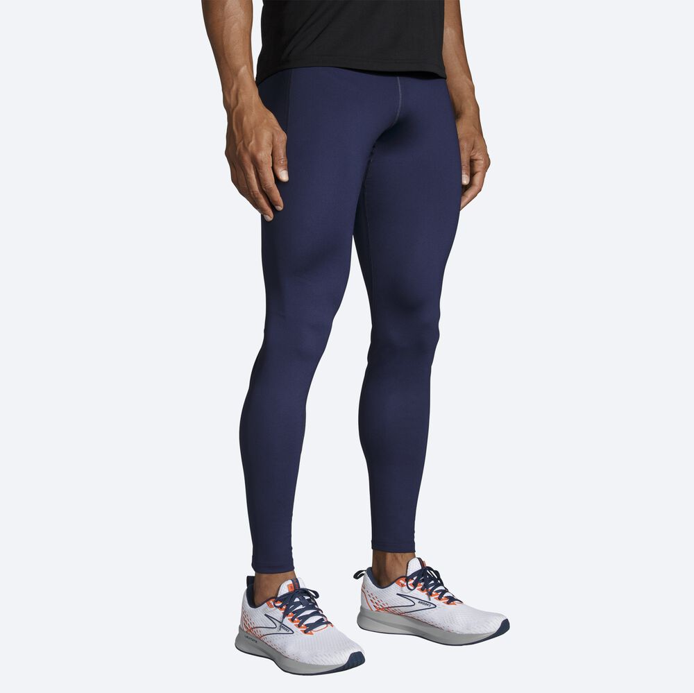 Mallas Brooks Source Tight Hombre Azul Marino | Ecuador-85042