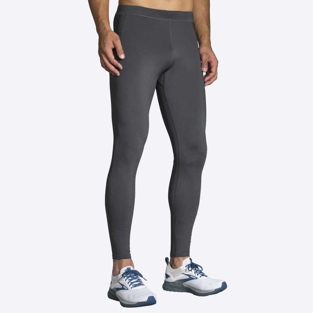 Mallas Brooks Source Tight Hombre Gris | Ecuador-17429