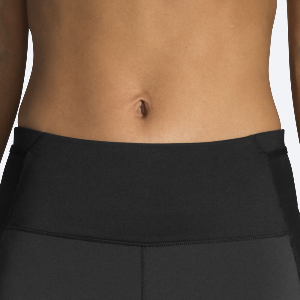 Mallas Brooks Switch Híbrido Tight Mujer Negras | Ecuador-87016