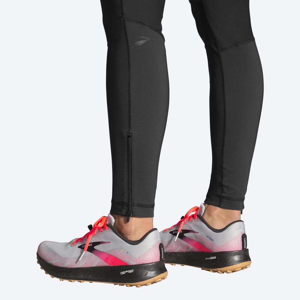 Mallas Brooks Switch Híbrido Tight Mujer Negras | Ecuador-87016