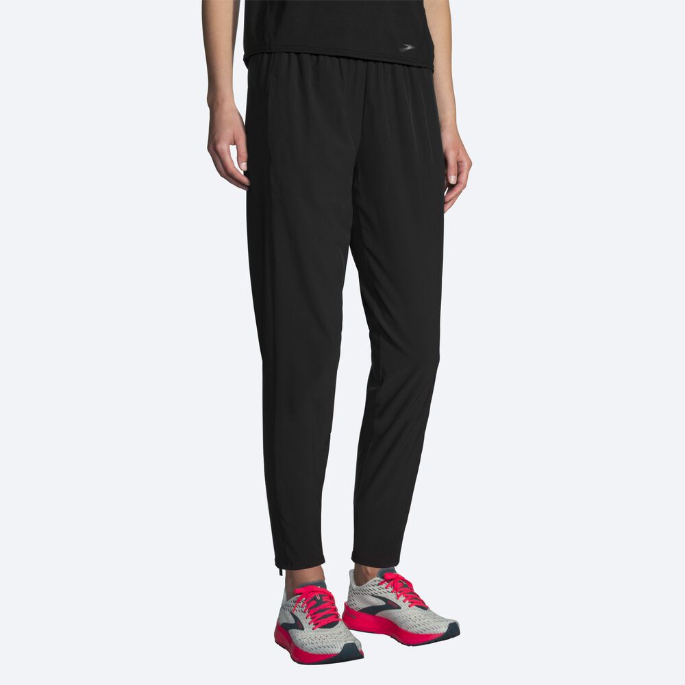 Pantalones Brooks Shakeout Mujer Negras | Ecuador-14598