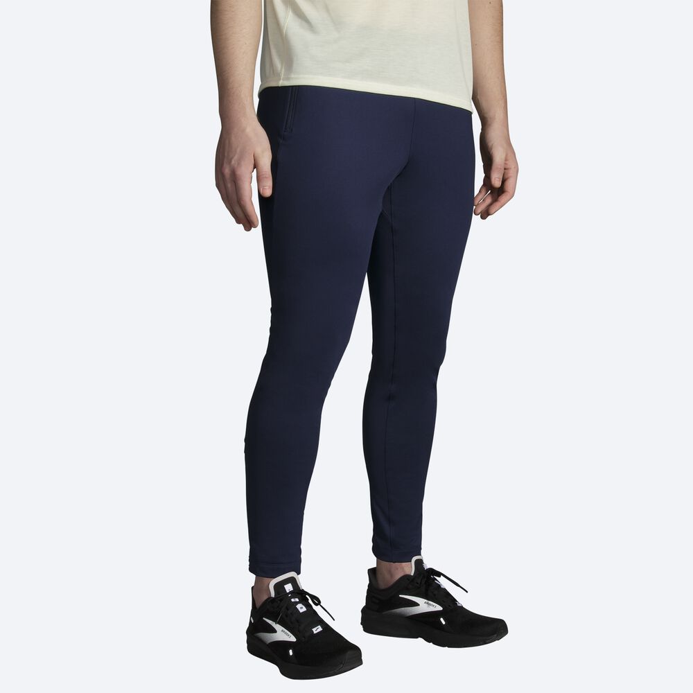 Pantalones Brooks Spartan Hombre Azul Marino | Ecuador-24176