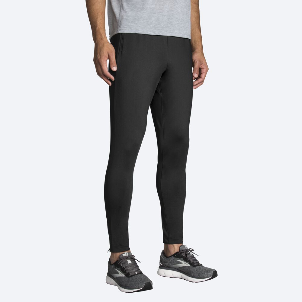 Pantalones Brooks Spartan Hombre Negras | Ecuador-68937