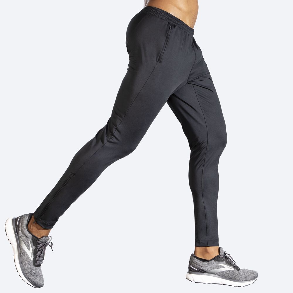 Pantalones Brooks Spartan Hombre Negras | Ecuador-68937