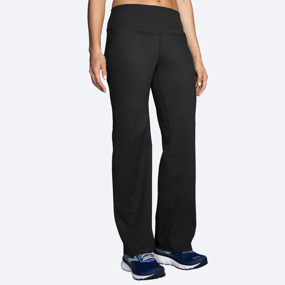 Pantalones Brooks Venture Mujer Negras | Ecuador-82106