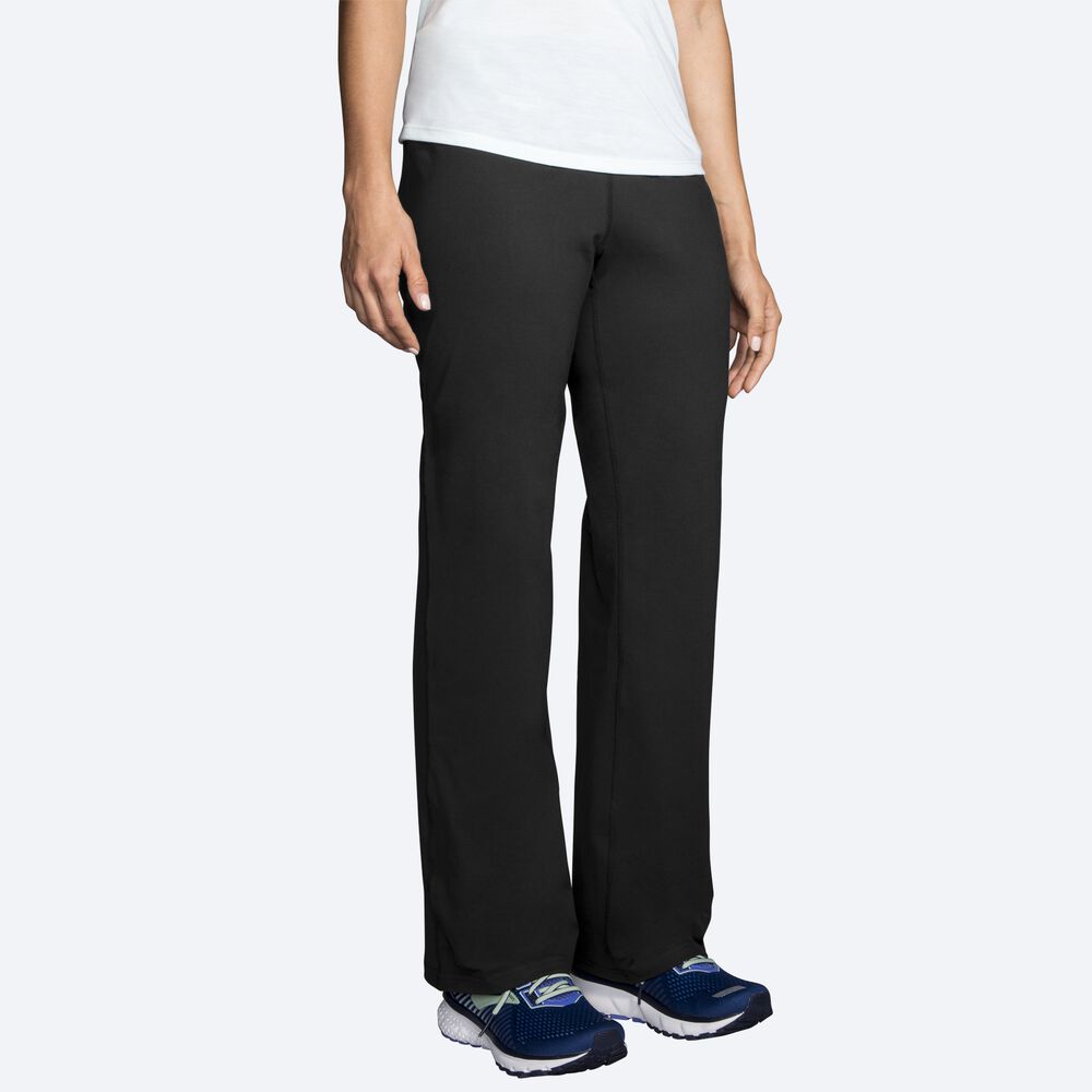 Pantalones Brooks Venture Mujer Negras | Ecuador-82106