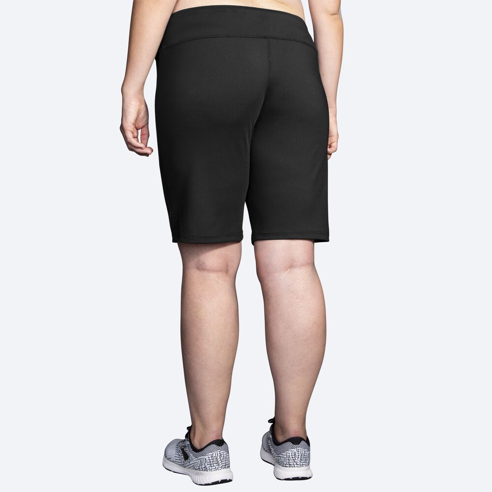 Pantalones Cortos Brooks Venture Bermuda Mujer Negras | Ecuador-90827