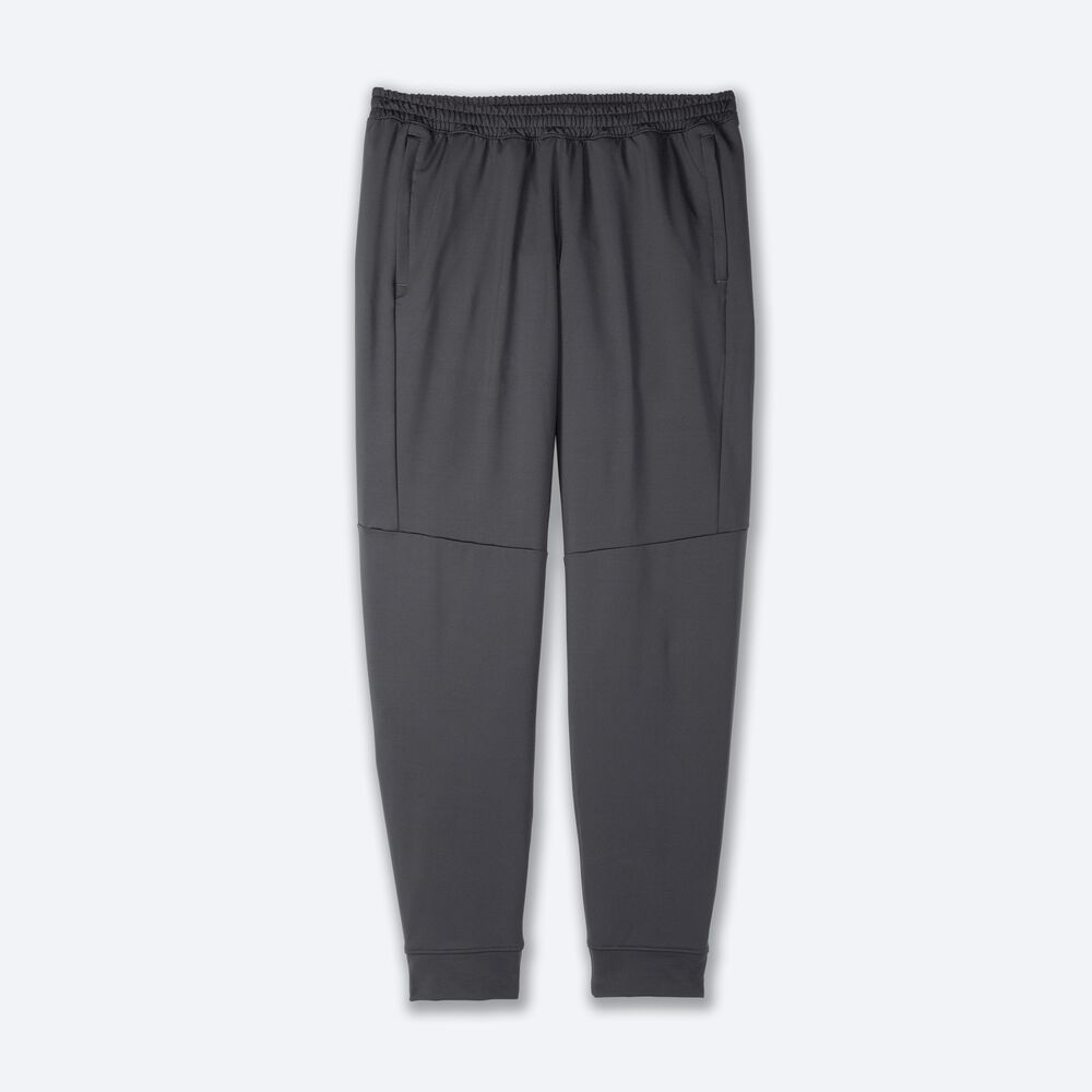 Pantalones Jogger Brooks Spartan Hombre Gris | Ecuador-40518