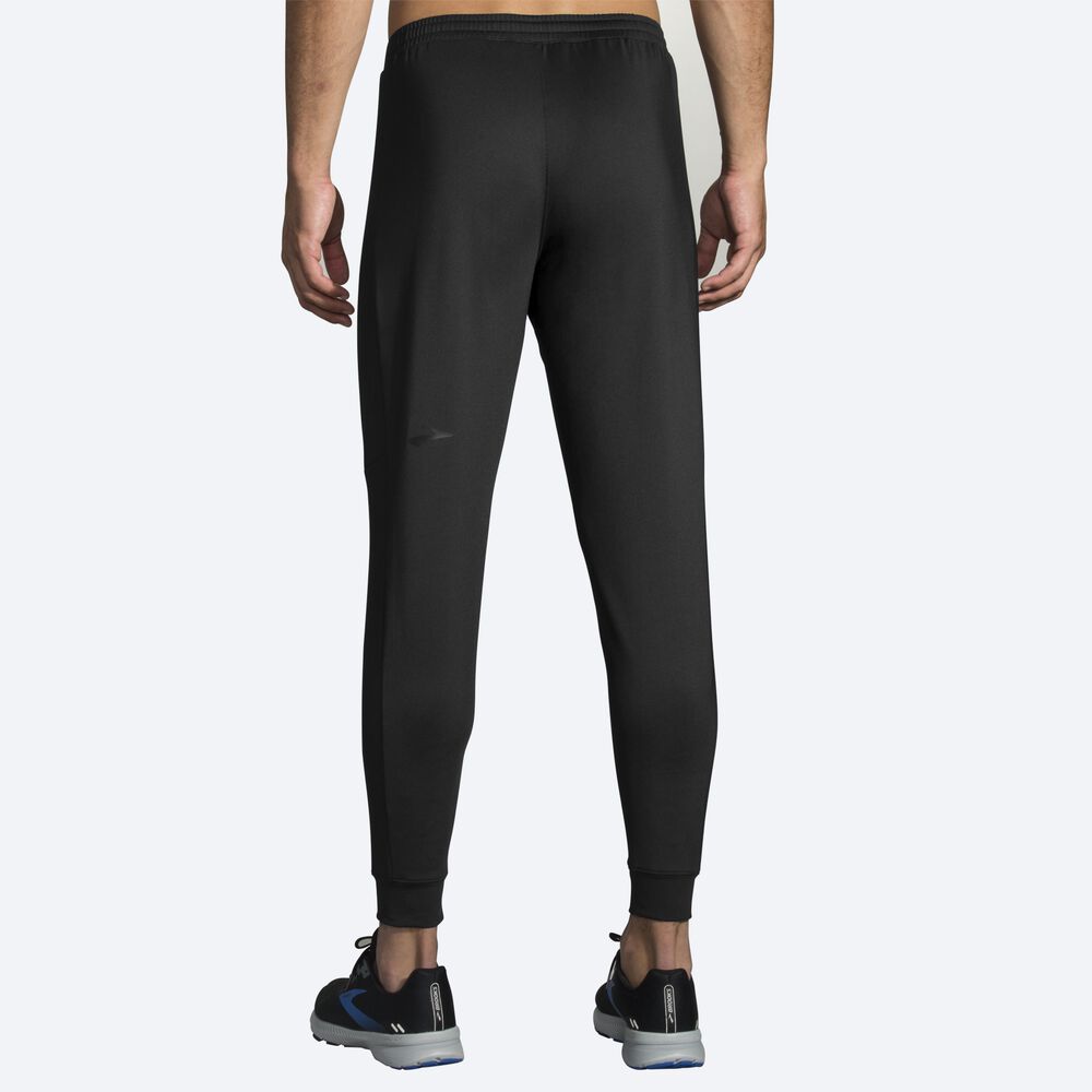 Pantalones Jogger Brooks Spartan Hombre Negras | Ecuador-41905