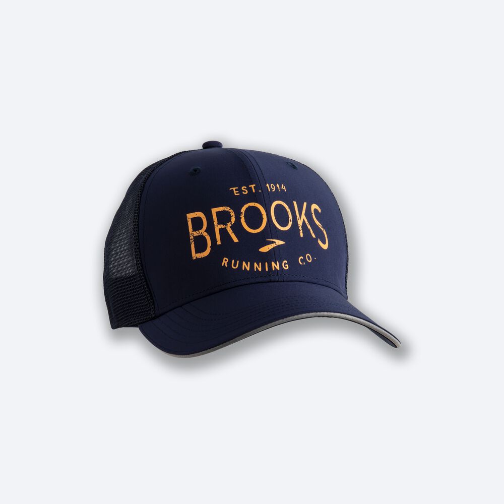 Sombreros Brooks Discovery Trucker Hombre Azul Marino | Ecuador-29083