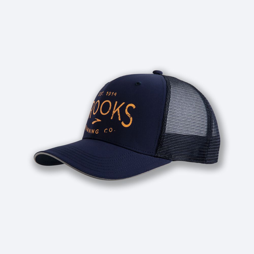 Sombreros Brooks Discovery Trucker Hombre Azul Marino | Ecuador-29083