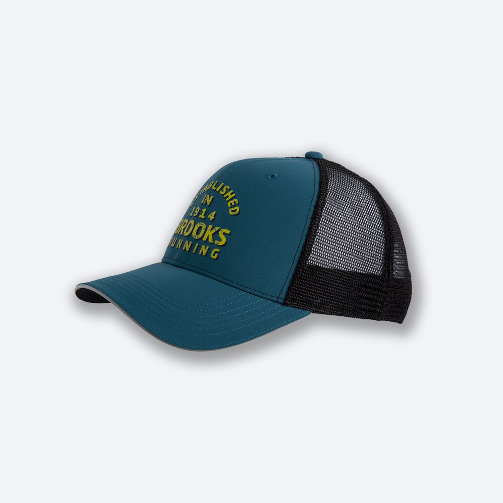 Sombreros Brooks Discovery Trucker Hombre Verde Oscuro | Ecuador-97258