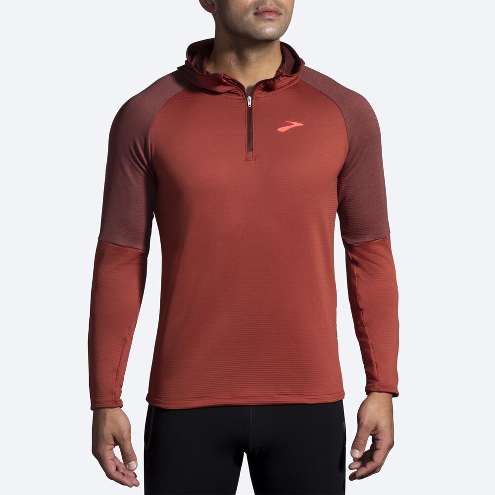 Sudadera Con Capucha Brooks Notch Thermal 2.0 Hombre Cobra/Cobra Oscuro | Ecuador-35901