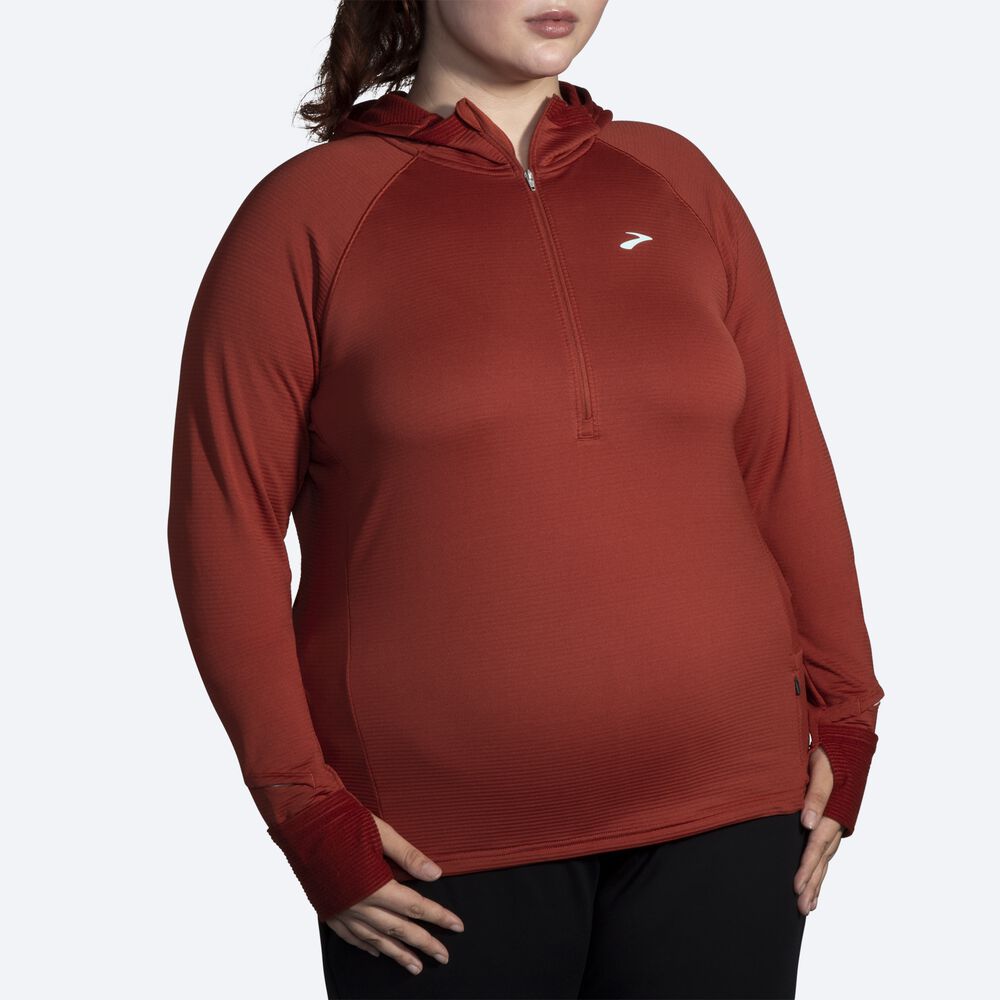 Sudadera Con Capucha Brooks Notch Thermal 2.0 Mujer Cobra | Ecuador-43278