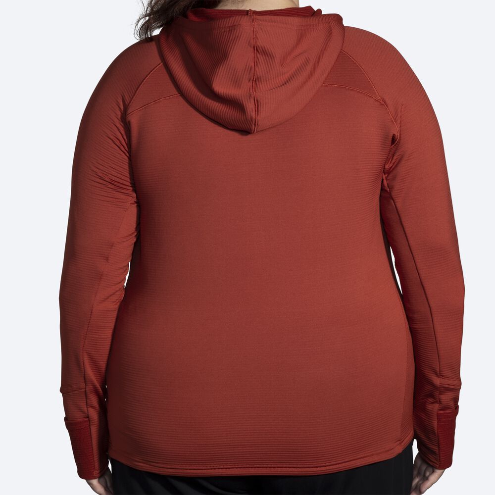 Sudadera Con Capucha Brooks Notch Thermal 2.0 Mujer Cobra | Ecuador-43278