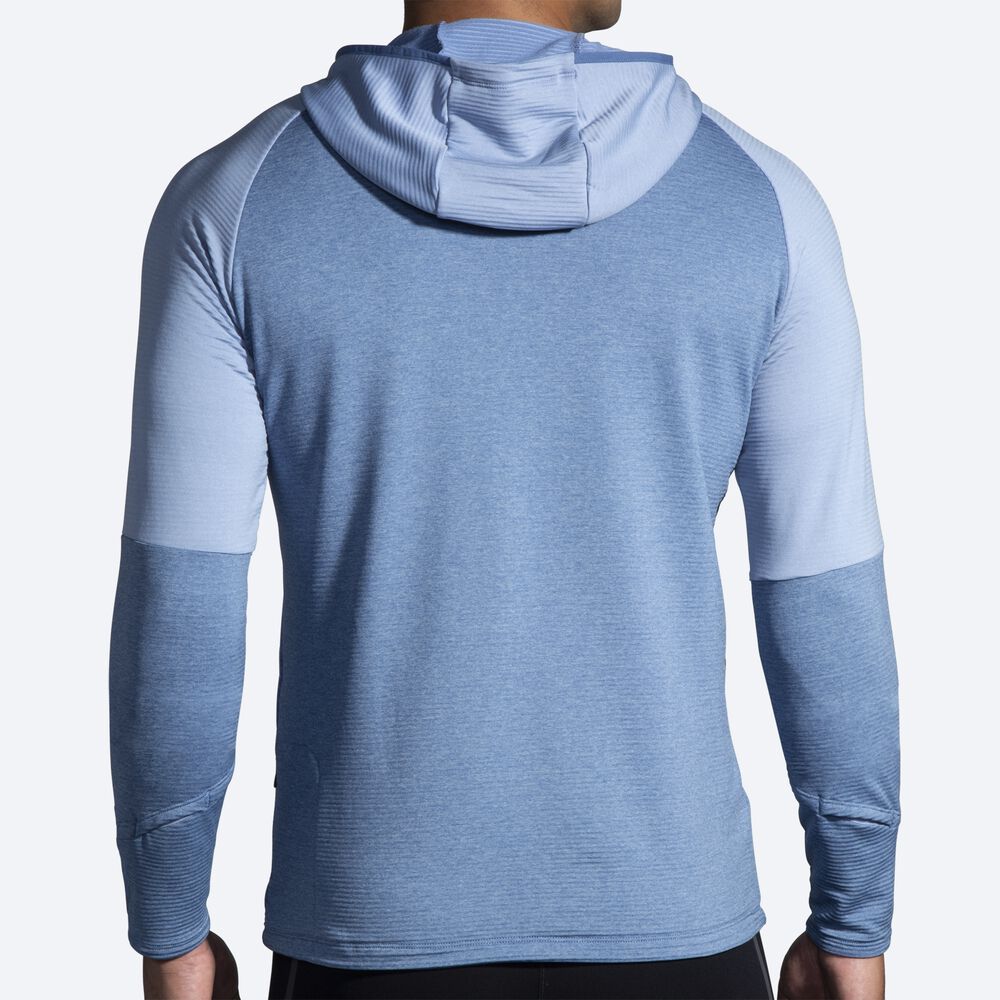 Sudadera Con Capucha Brooks Notch Thermal 2.0 Hombre Azules | Ecuador-64103