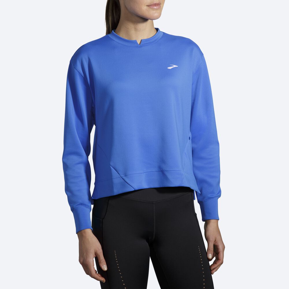 Sudaderas Brooks Run Within Mujer Azules | Ecuador-25076