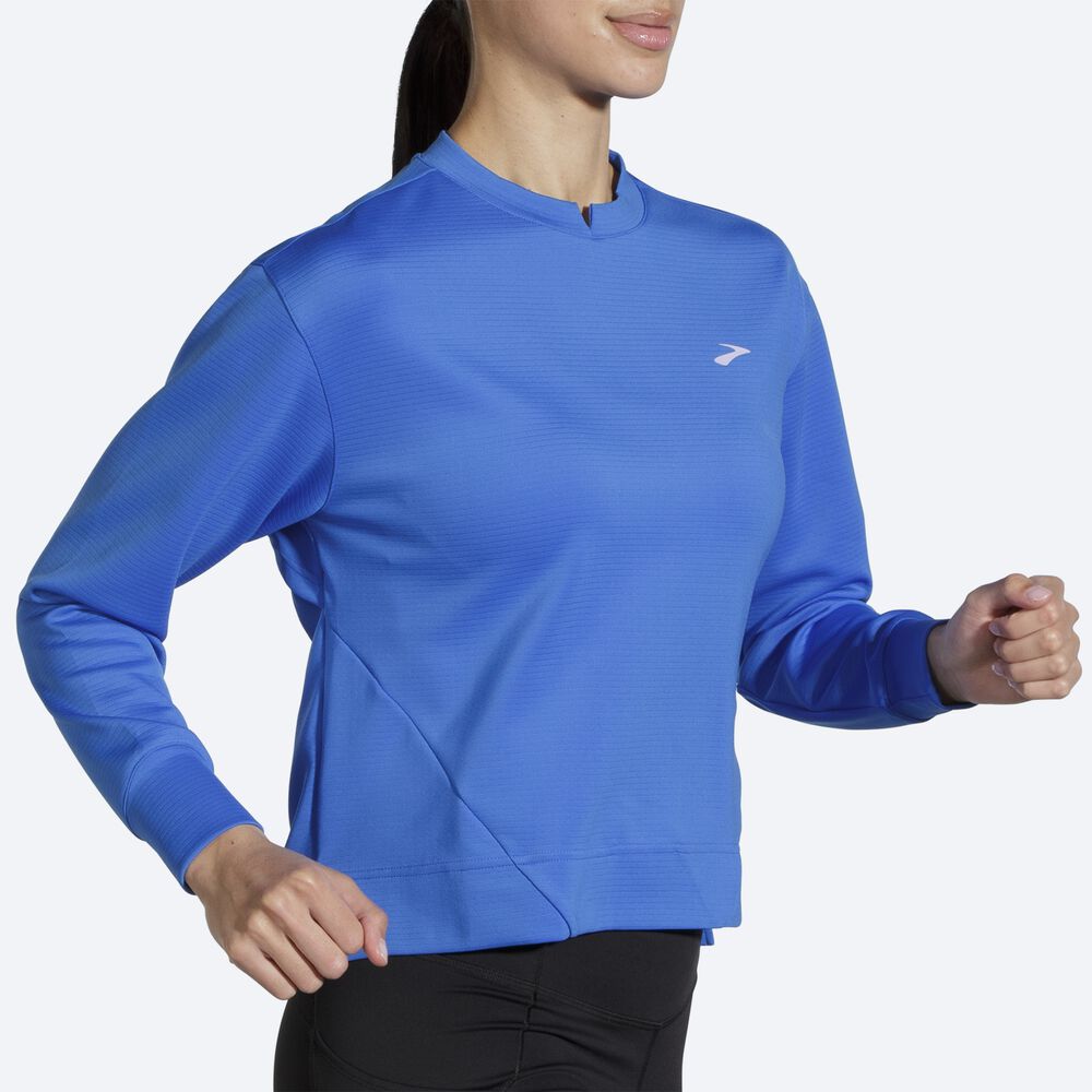 Sudaderas Brooks Run Within Mujer Azules | Ecuador-25076