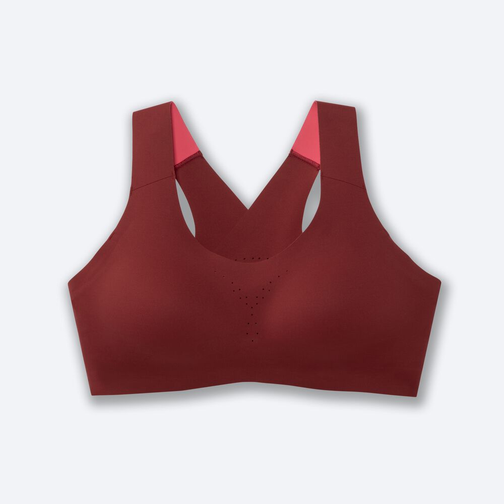 Sujetadores Deportivos Brooks Dare Crossback Run Bra Mujer Rojas | Ecuador-50817