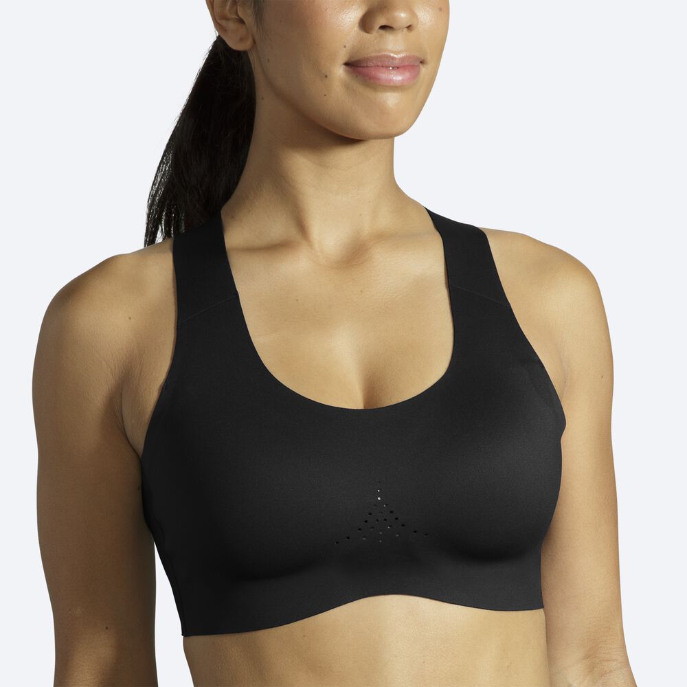 Sujetadores Deportivos Brooks Dare Crossback Run Bra 2.0 Mujer Negras | Ecuador-52849