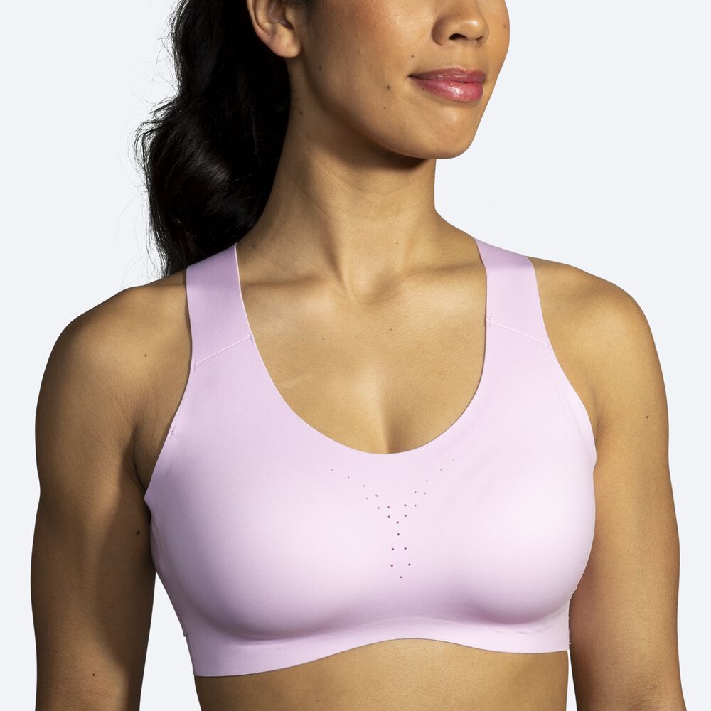 Sujetadores Deportivos Brooks Dare Crossback Run Bra Mujer Moradas | Ecuador-58426