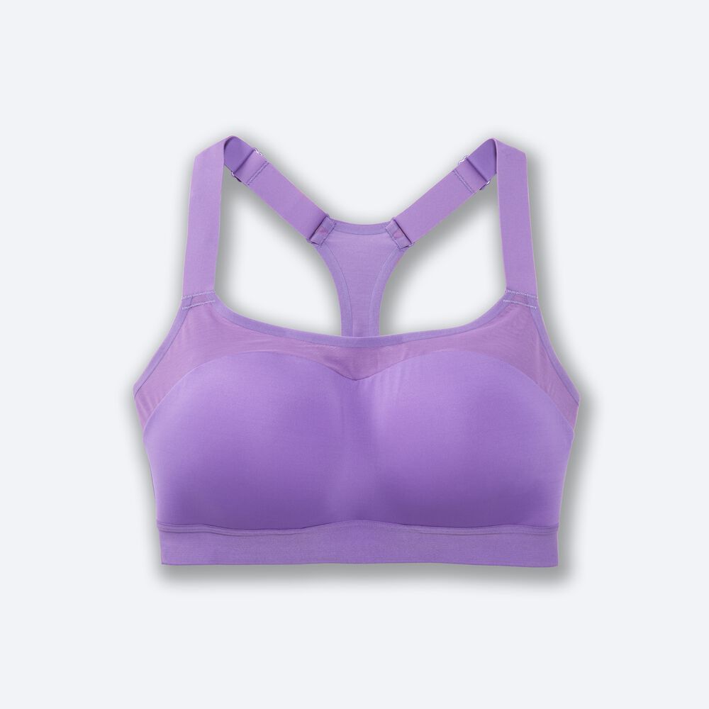 Sujetadores Deportivos Brooks Dare Racerback Run Bra Mujer Moradas | Ecuador-23078