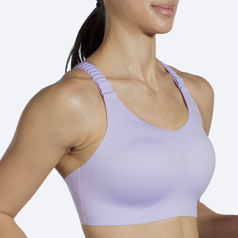 Sujetadores Deportivos Brooks Dare Racerback Run Bra 2.0 Mujer Moradas | Ecuador-24709