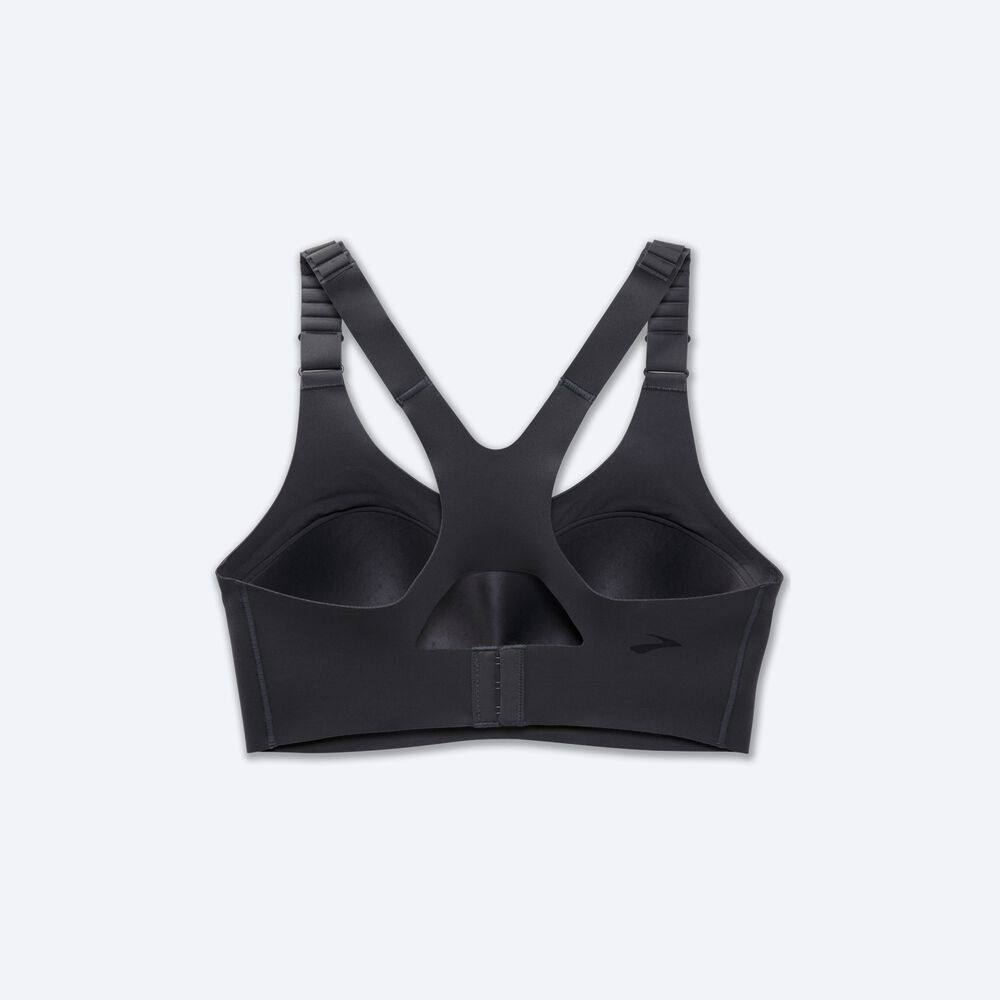 Sujetadores Deportivos Brooks Dare Racerback Run Bra 2.0 Mujer Gris | Ecuador-50143