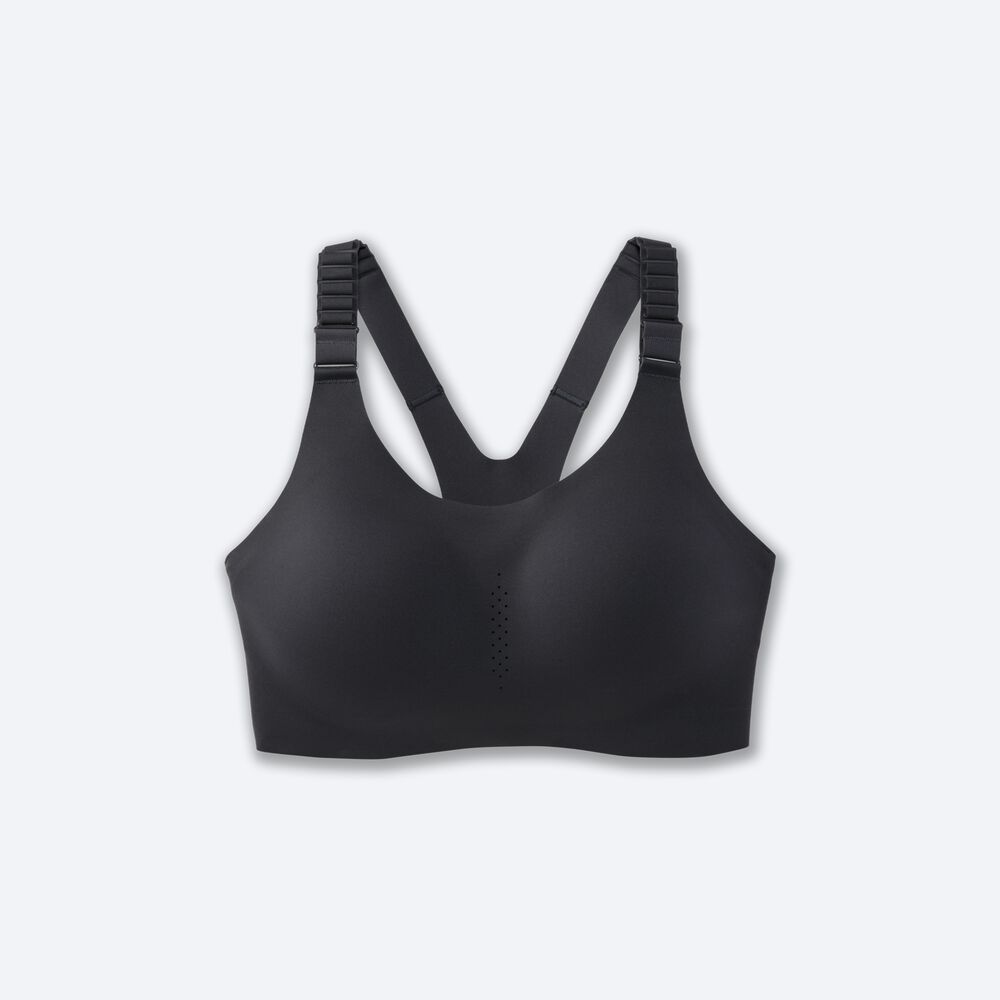 Sujetadores Deportivos Brooks Dare Racerback Run Bra 2.0 Mujer Gris | Ecuador-50143