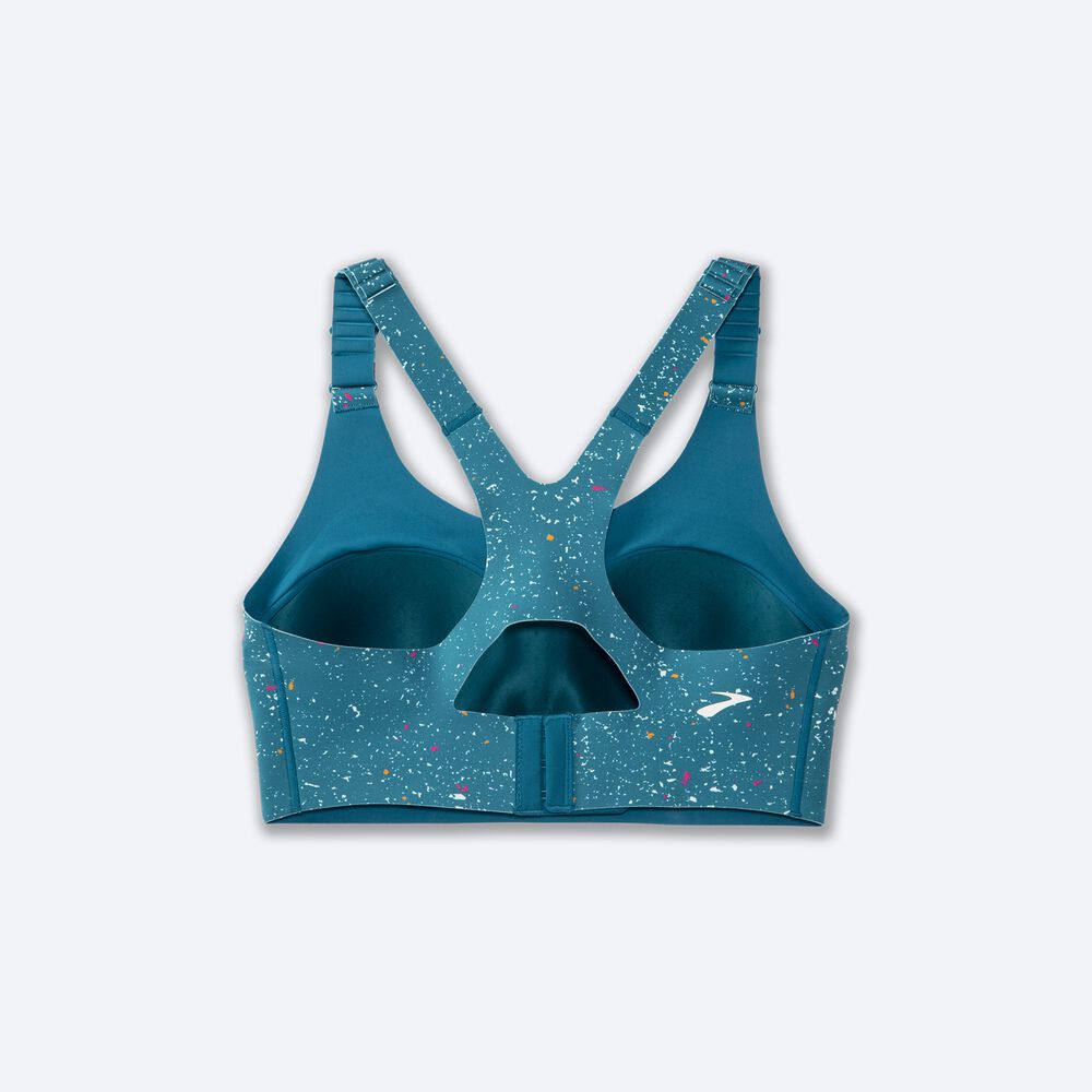 Sujetadores Deportivos Brooks Dare Racerback Run Bra 2.0 Mujer Verde | Ecuador-54287